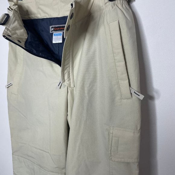 Quechua Decathalon Men's Size S Snow Ski Pants Tan Activewear Athletic Outdoors - Picture 10 of 14